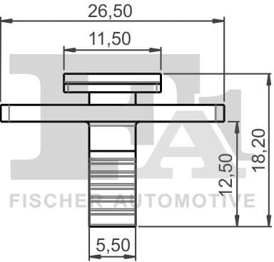 Clip, trim/protection strip 13-40004.5 - image 2