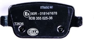 Brake Pad Set, disc brake 8DB 355 025-361 - image 2