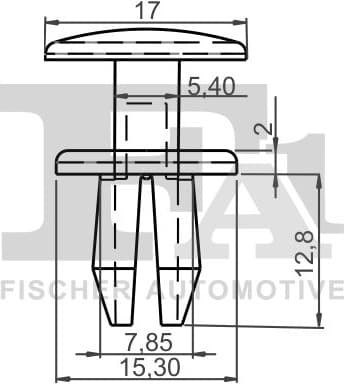 Clip, trim/protection strip 10-20015.5 - image 2