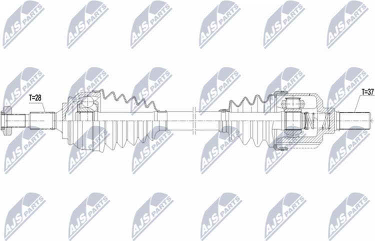 Drive Shaft NPW-CT-156