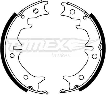Brake Shoe Set TX 22-29