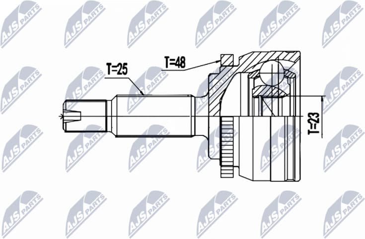 Joint Kit, drive shaft NPZ-HY-559