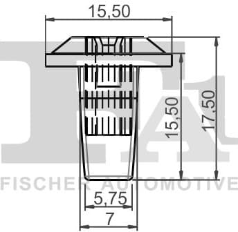 Clip, trim/protection strip 79-60002.5 - image 2
