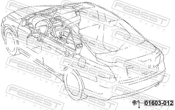 Sensor, headlight levelling 01603-012 - image 2