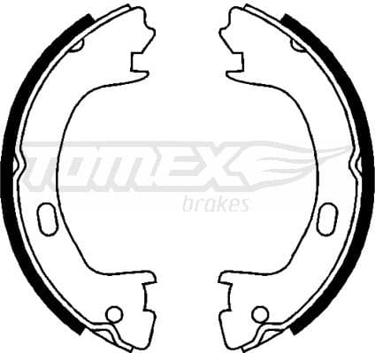 Brake Shoe Set TX 22-71
