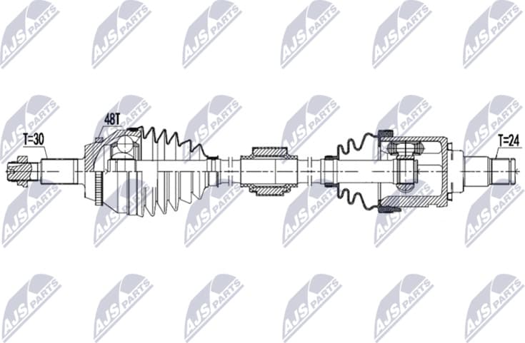 Drive Shaft NPW-TY-244