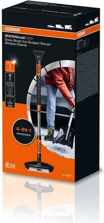 OSRAM žiemos komplektas OSB010 4-in-1 kastuvas gremžtukas šepetys ledo grandiklis - image 8