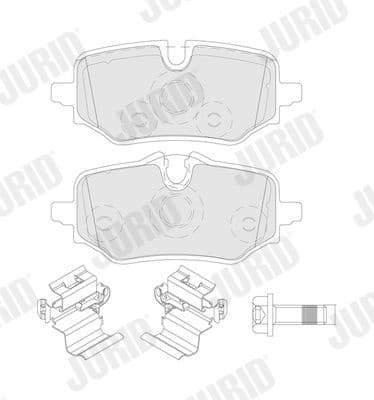Brake Pad Set, disc brake 574287J - image 2