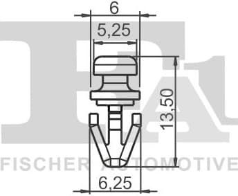 Clip, trim/protection strip 13-40010.5 - image 2