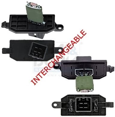 Series Resistor, electric motor (radiator fan) 667474