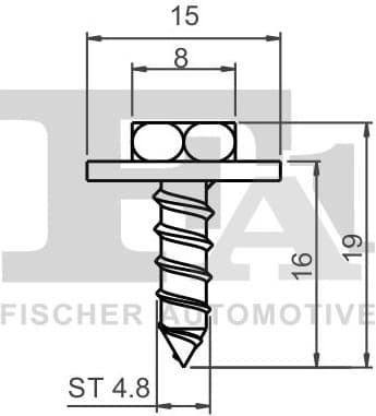 Screw 10-70001.5 - image 2