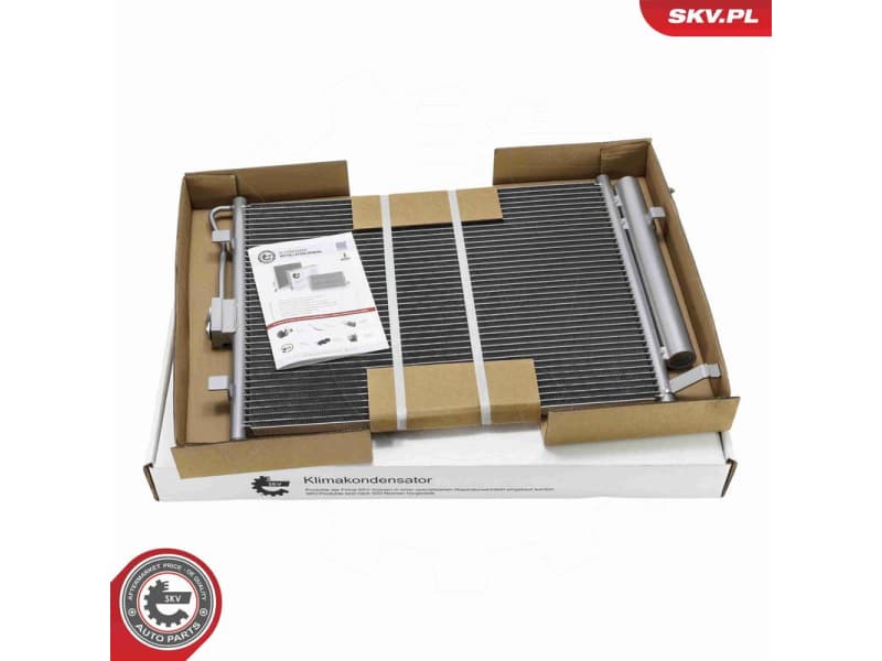 Condenser, air conditioning 86SKV285 - image 6