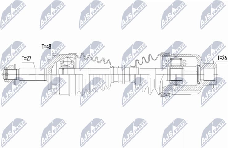 Drive Shaft NPW-HY-631