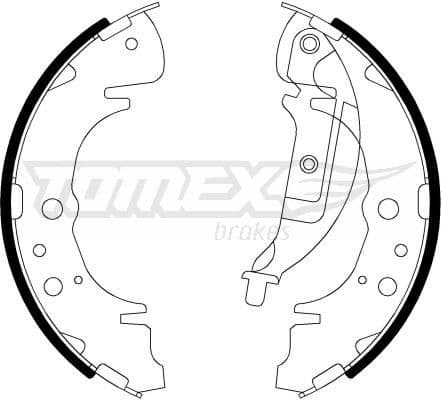 Brake Shoe Set TX 22-06