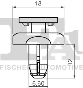 Clip, trim/protection strip 77-30005.5 - image 2