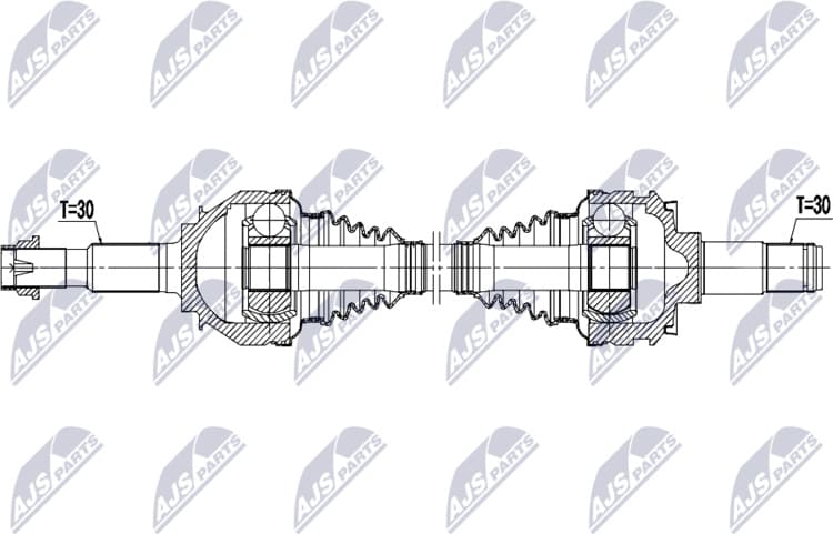 Drive Shaft NPW-TY-217