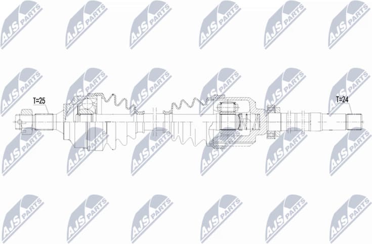 Drive Shaft NPW-PE-124