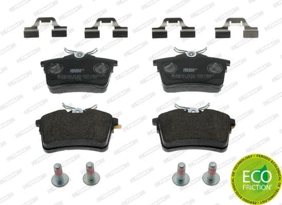 Brake pads rear, Top Quality FDB4250 - image 2
