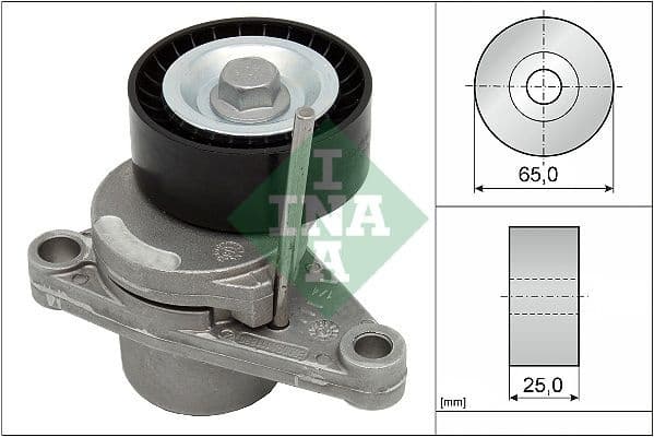 Belt Tensioner, V-ribbed belt 534025010