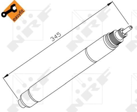 Dryer, air conditioning EASY FIT 33194