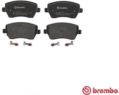 Brake pads front, Top Quality P68033 - image 2