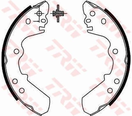 Brake Shoe Set GS8551