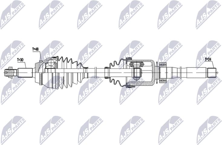 Drive Shaft NPW-TY-258