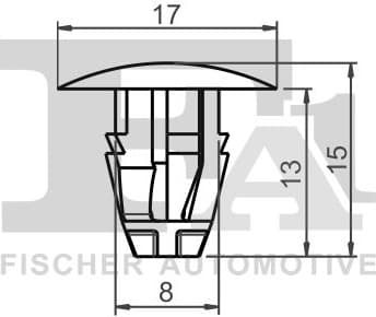 Clip, trim/protection strip 10-10001.5 - image 2