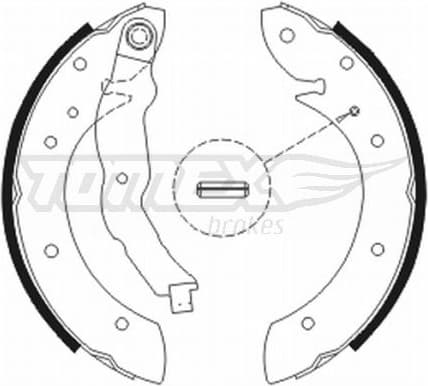 Brake Shoe Set TX 20-79