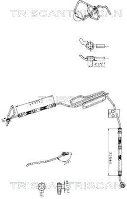 Hydraulic Hose, steering 8516 29051