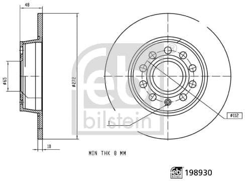 Brake Disc 198930