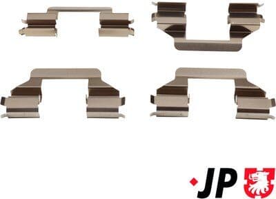 Accessory Kit, disc brake pad JP 4164003210