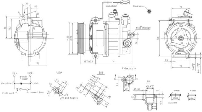 Compressor, air conditioning >>> Easy2Fit <<< 8FK 366 200-181 - image 2