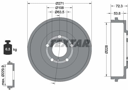 Brake Drum 94049900