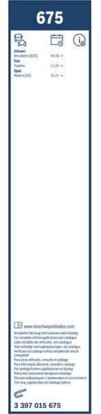 Wiper Blade Twin 3 397 015 675 - image 7