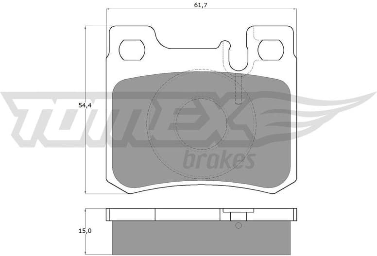 Brake Pad Set, disc brake TX 12-30