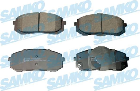 Brake Pad Set, disc brake 5SP2382