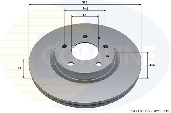Brake Disc COATED ADC5192V