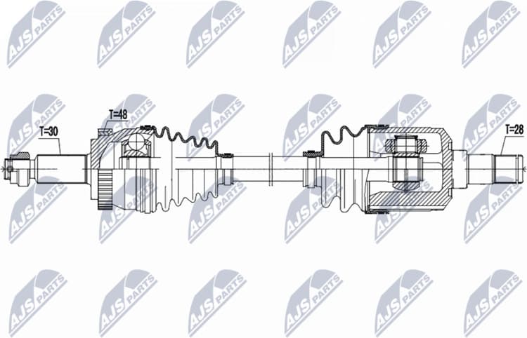 Drive Shaft NPW-KA-411