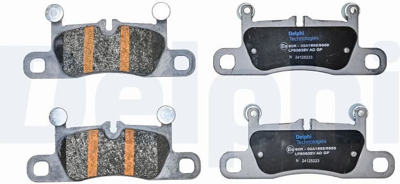 Brake Pad Set, disc brake LP5063EV