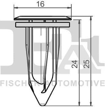 Clip, trim/protection strip 55-60002.5 - image 2