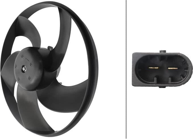 Fan, engine cooling 8EW 366 420-251