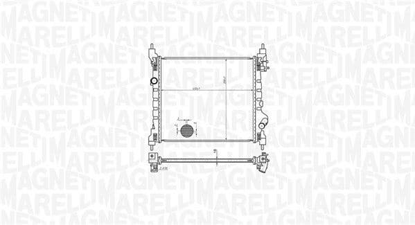 Radiator, engine cooling 350213178800 - image 2