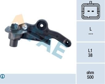 Sensor, crankshaft pulse 79118