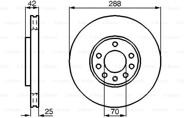 Brake Disc 0986478588 - image 5