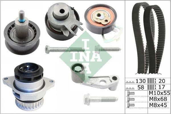Water Pump & Timing Belt Kit 530008930