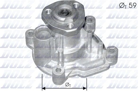 Water pump cooling system A-218