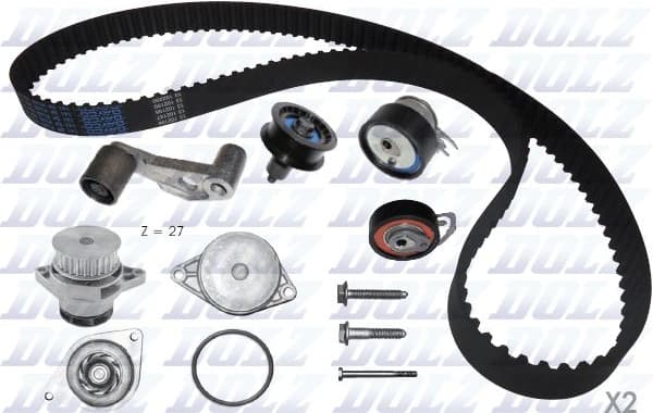 Water Pump & Timing Belt Kit KD051