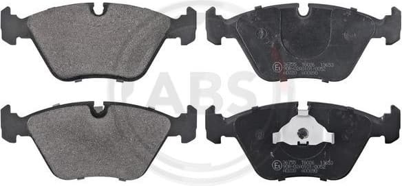 Brake Pad Set, disc brake 36755