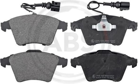 Brake Pad Set, disc brake 37415